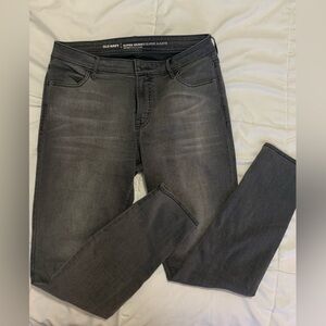 Grey/black skinny jeans